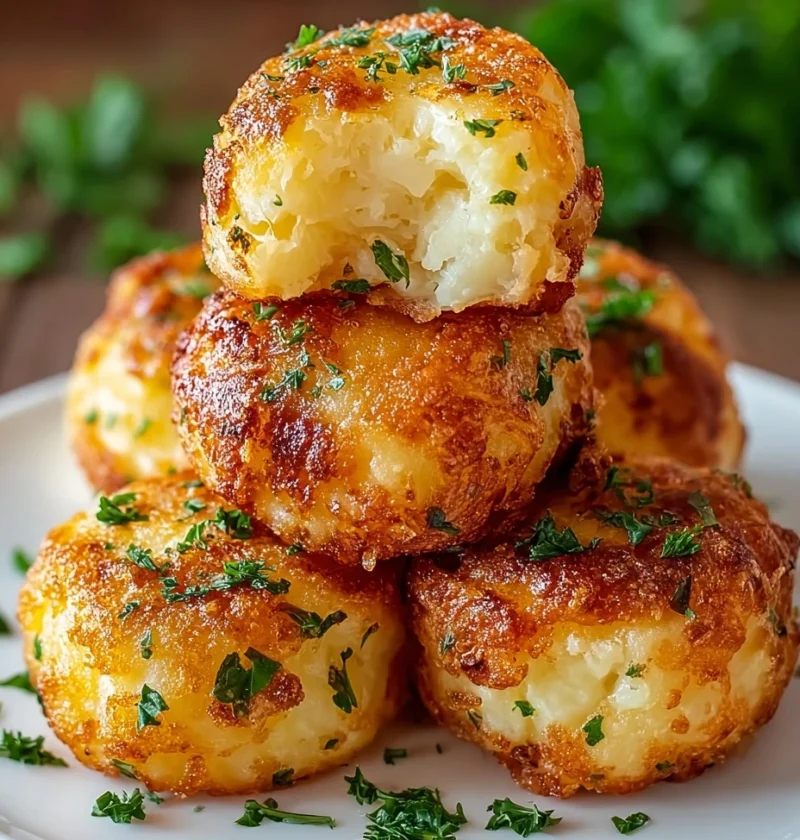 Cheesy Mashed Potato Puff Bites Recipe Ultimate Cheesy Mashed Potato Puffs Best Cheesy Potato Puff Recipe Easy Cheesy Mash...
