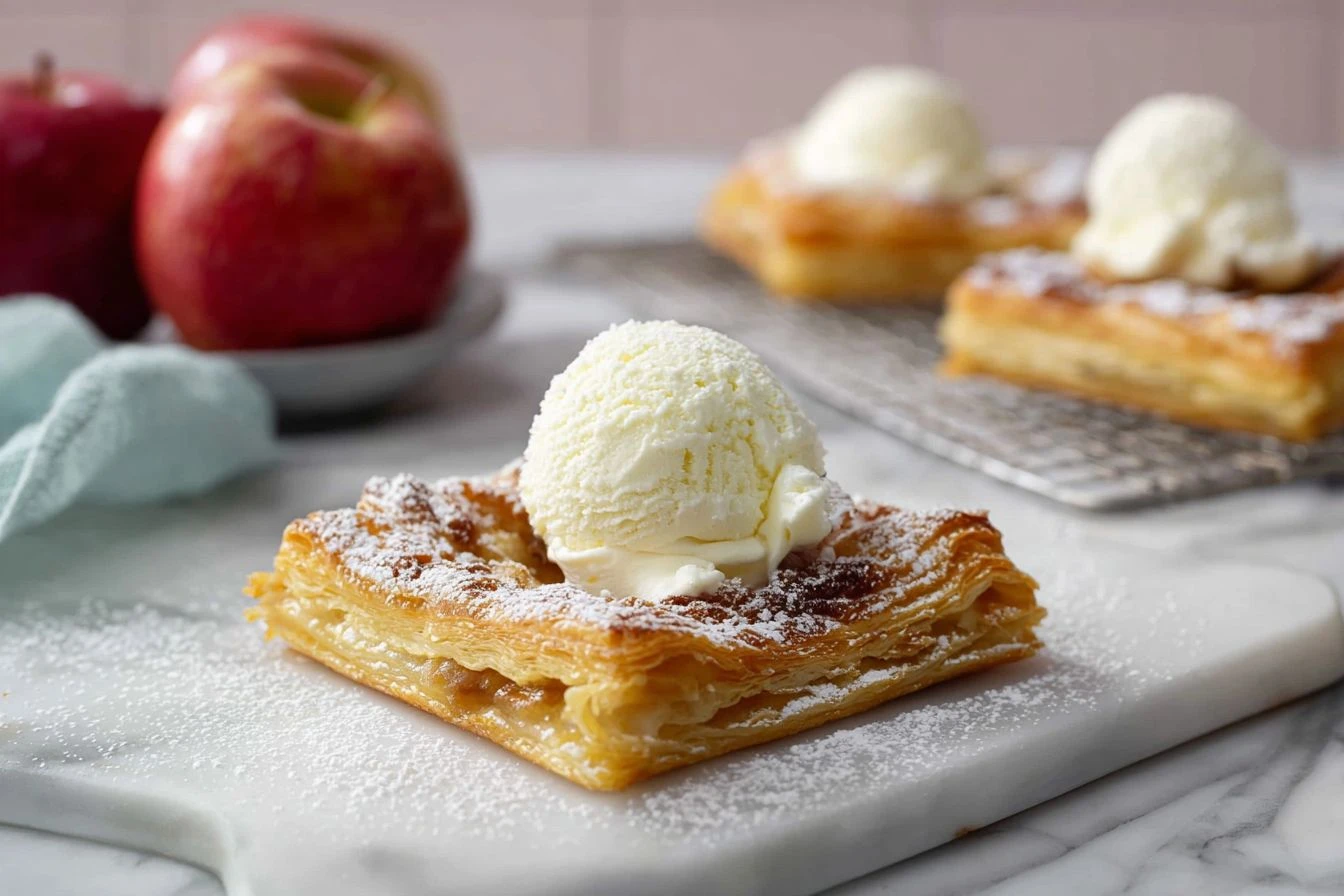 Chef Jenn’s Upside-Down Puff Pastry Apple Tart