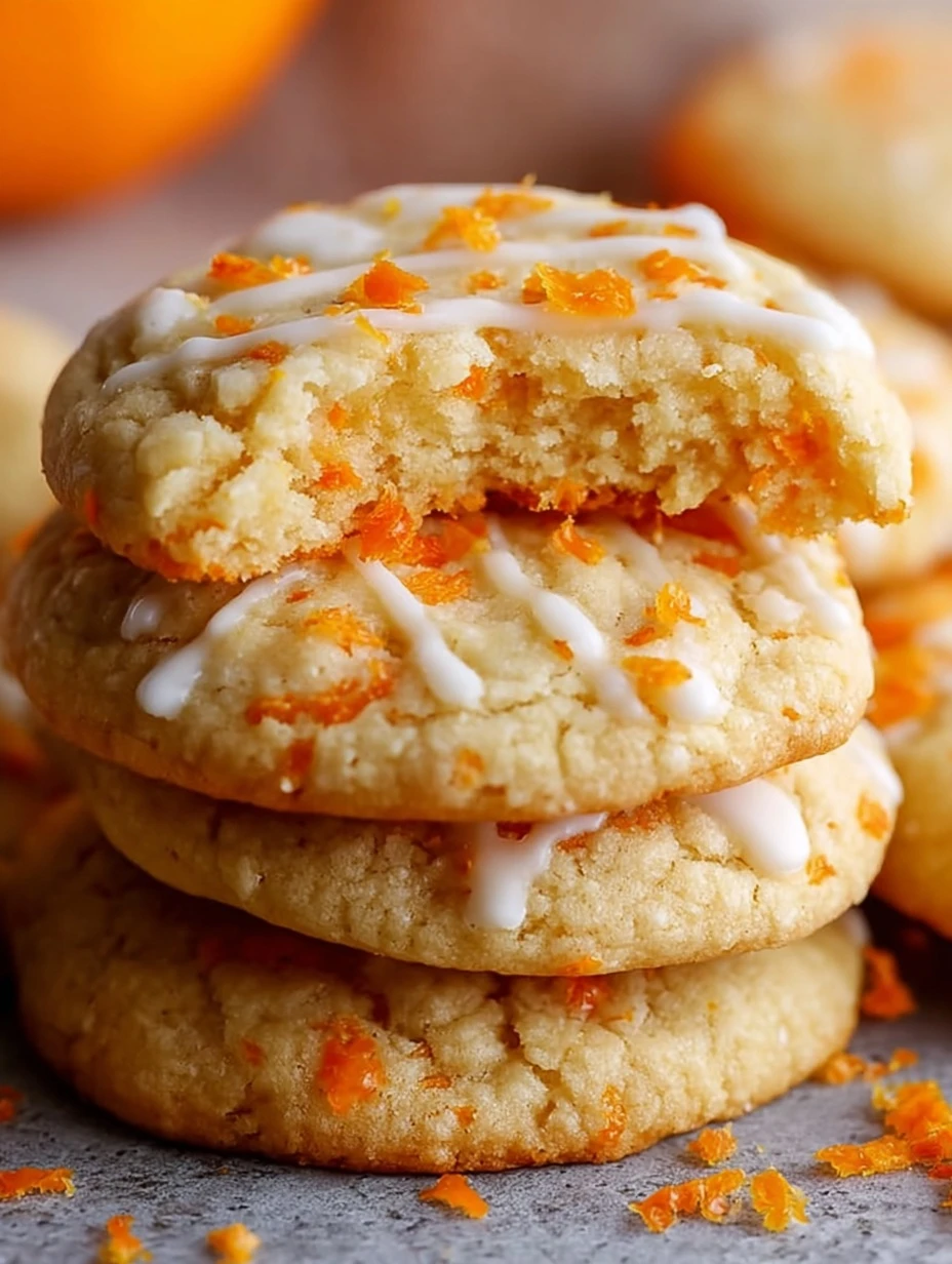 chewy Creamsicle Orange Cookies