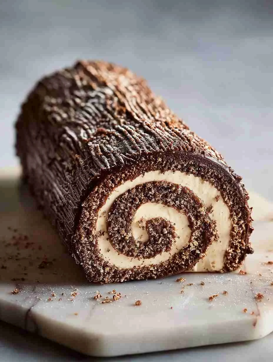 Chocolate Yule Log Espresso Cream Recipe How To Make A Chocolate Yule Log Christmas Dessert Ideas With Espresso Best Yule ...