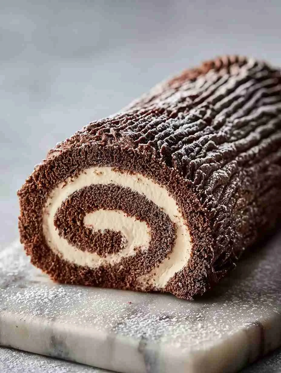 Chocolate Yule Log Espresso Cream Recipe How To Make A Chocolate Yule Log Christmas Dessert Ideas With Espresso Best Yule ...