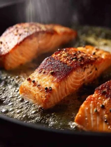 Creamy Garlic Salmon