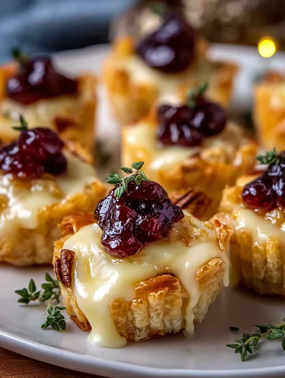 Crispy Baked Brie Bites Recipe Phyllo Cup Appetizer Ideas Easy Brie Phyllo Cup Recipe How To Make Brie Bites Baked Brie Ph...