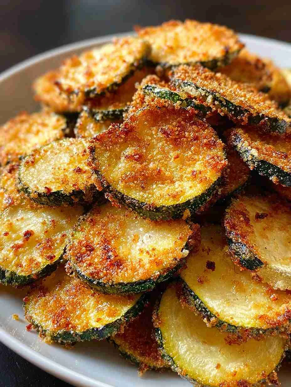 Crispy Buttery Fried Zucchini