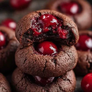 Decadent Chocolate Cherry Cookies for Sweet Celebrations