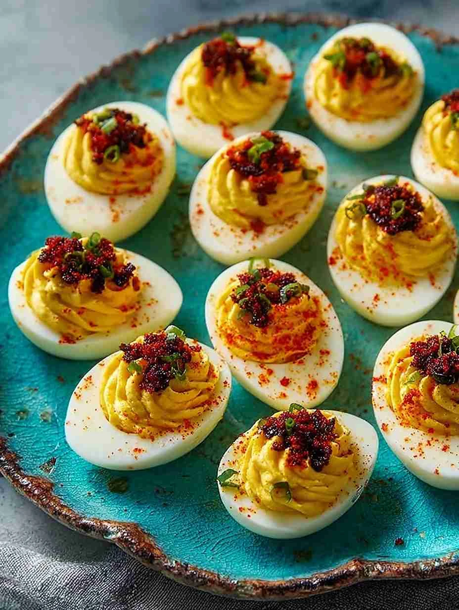 Devilled Coronation Eggs Recipe How To Make Devilled Coronation Eggs Best Devilled Eggs For Parties Devilled Eggs Coronati...