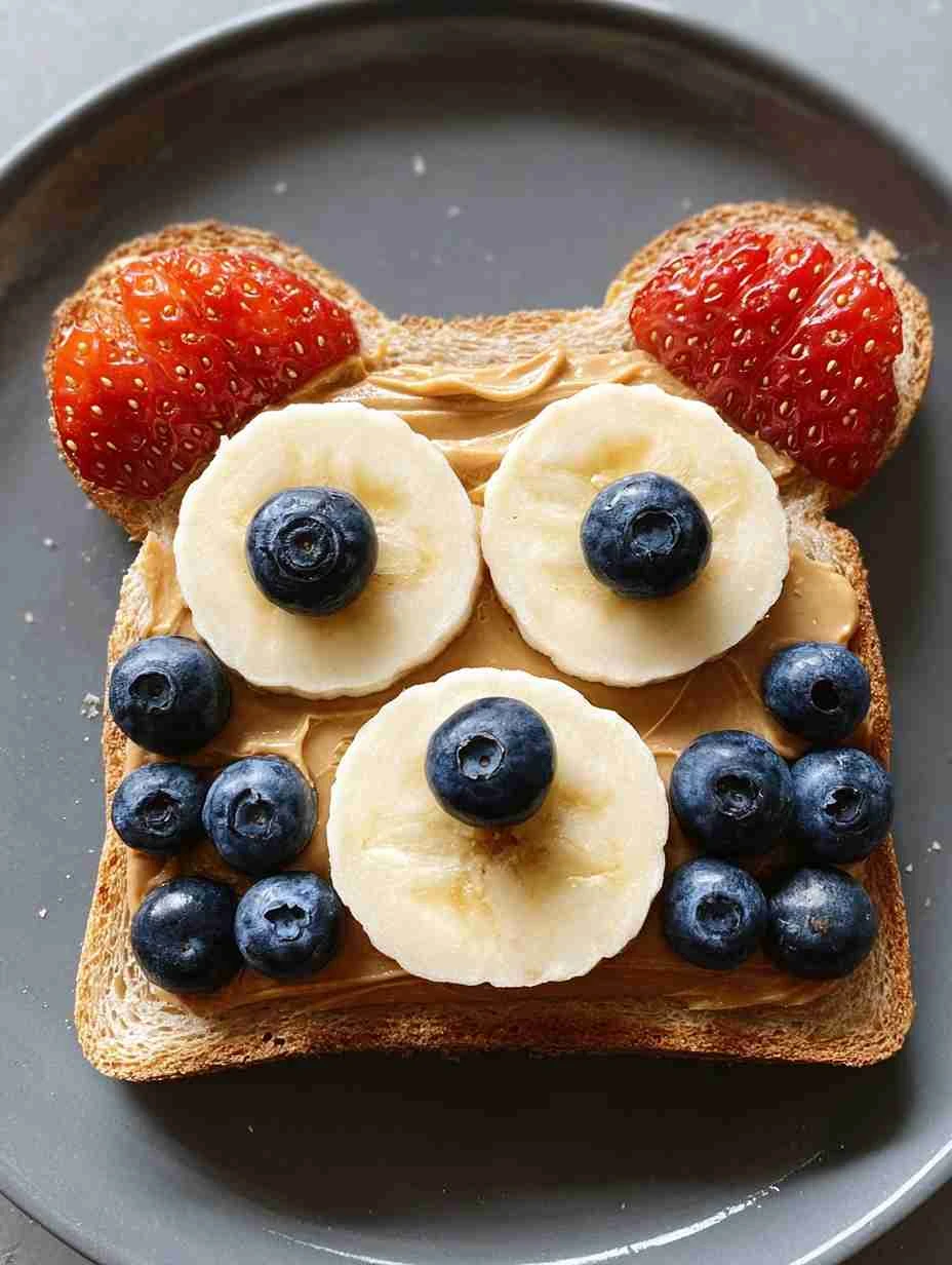 Irresistible Animal Face Toast Kids Adore