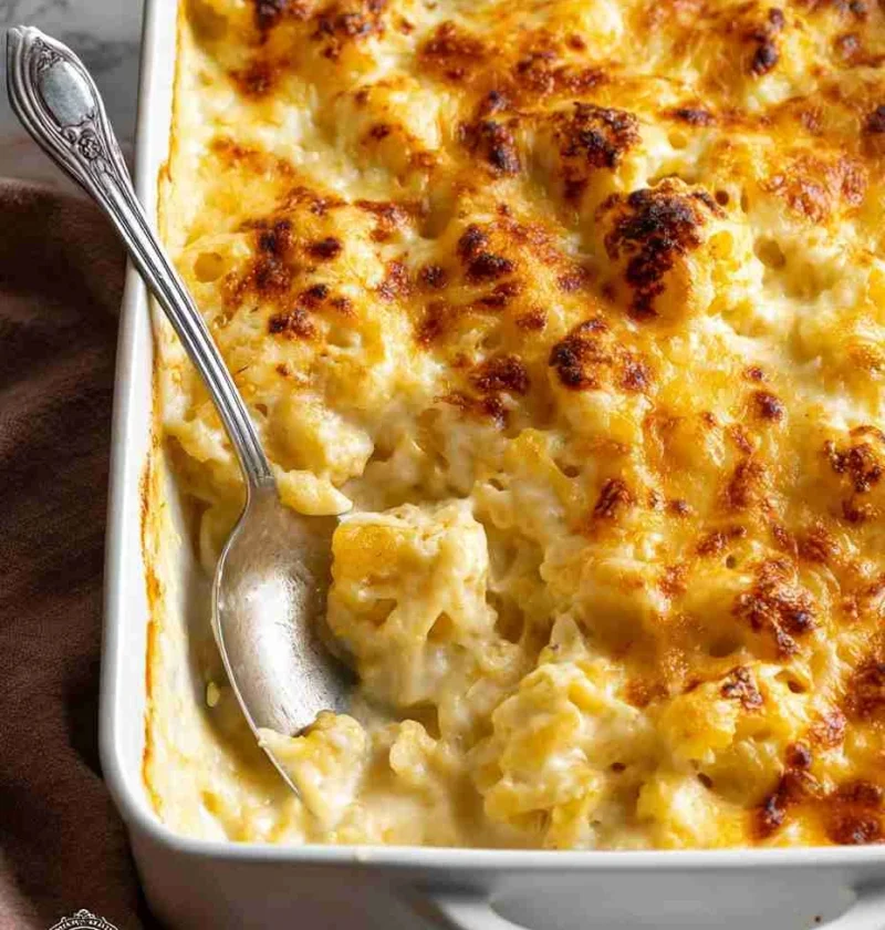 Easy Cauliflower Cheese Recipe UK Best British Cauliflower Mac And Cheese Gluten-free Cauliflower Cheese Recipe Low-carb C...