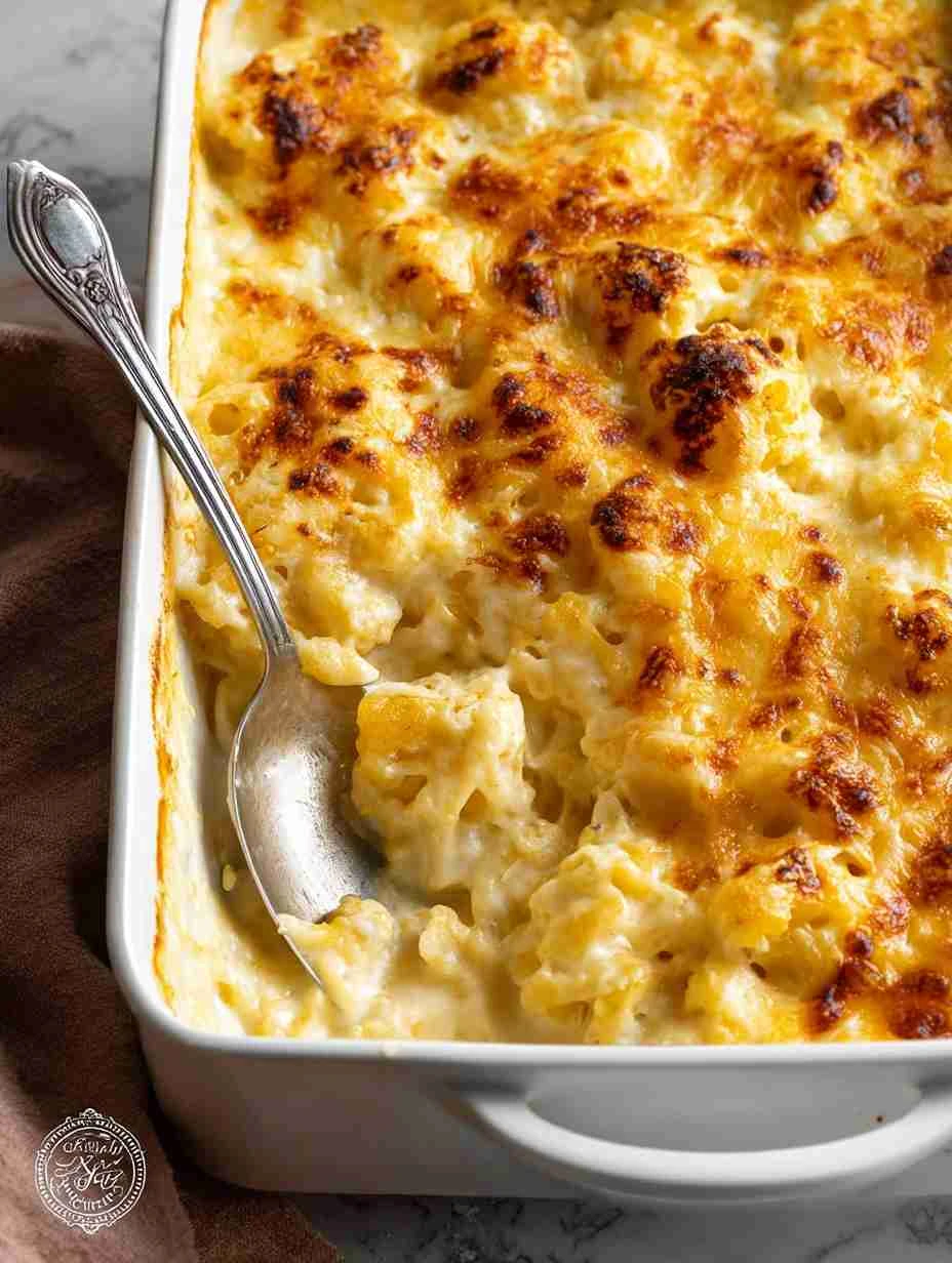 Cauliflower Mac and Cheese (British Cauliflower Cheese)