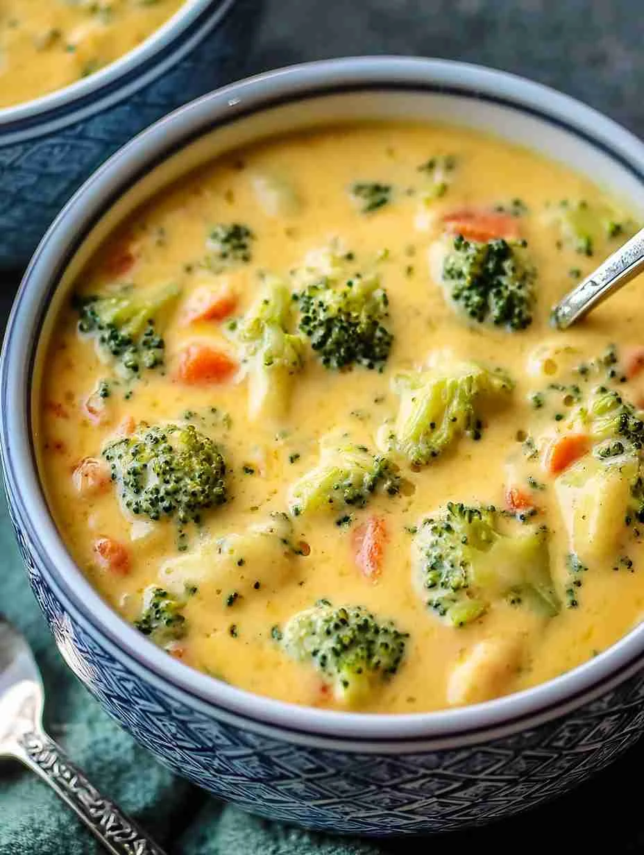 Easy Cheesy Broccoli Gnocchi Soup Recipe Quick 30-minute Gnocchi Soup Hearty Comfort Food Soup Ideas Vegetarian Broccoli G...