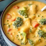 Slow Cooker Creamy Chicken Parmesan Soup (Easy Crockpot Meal)