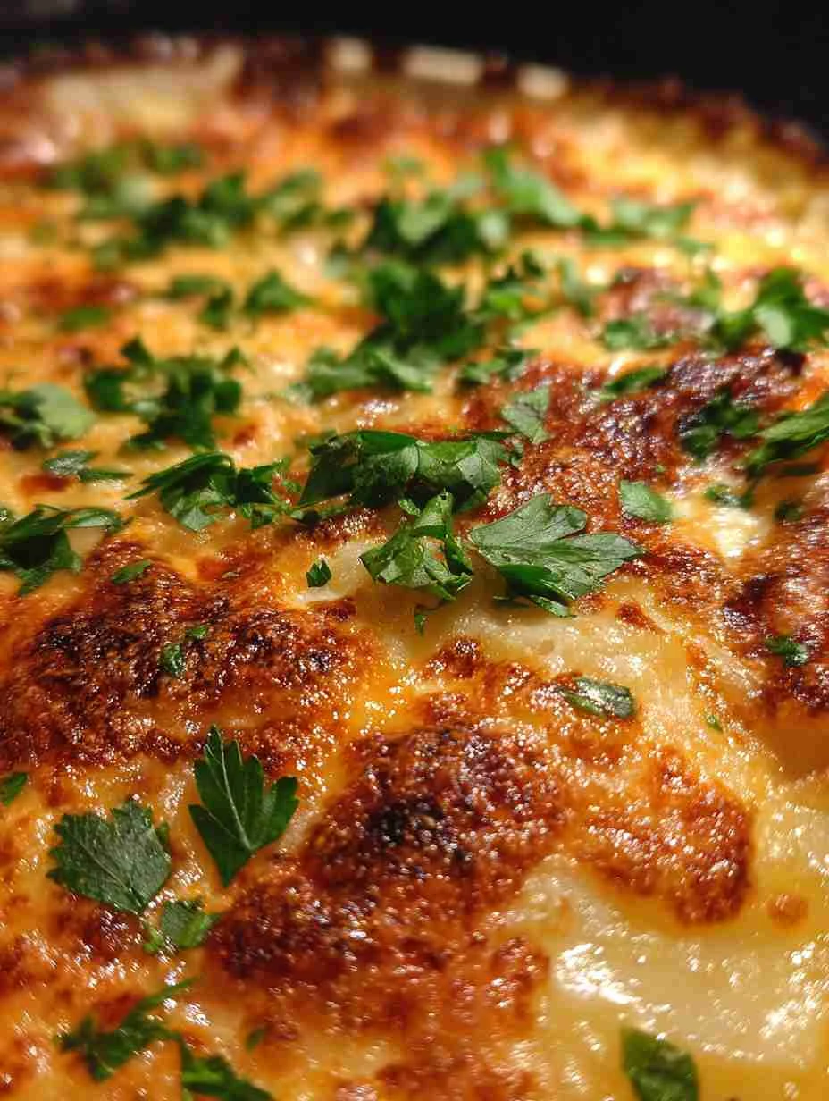 Cheesy Potatoes Au Gratin