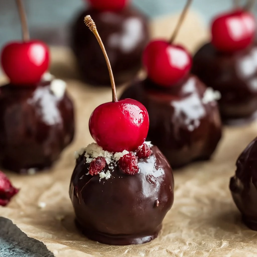 Delicious Cherry Bourbon Balls for Easy Homemade Treats