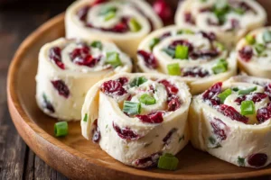 Christmas Cranberry Roll Ups Recipe