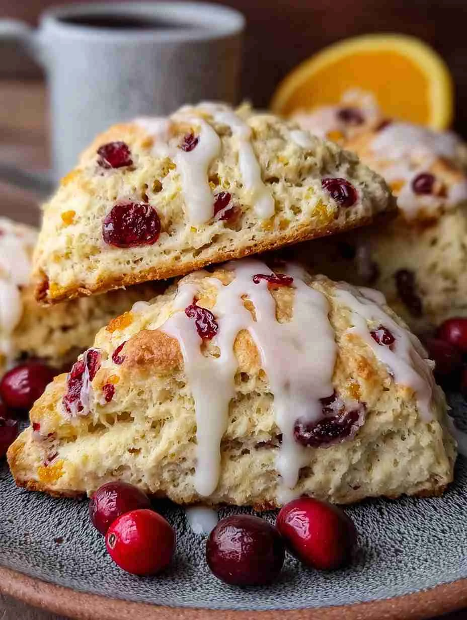 Cranberry Orange Scones Recipe – Easy Homemade Breakfast Treat