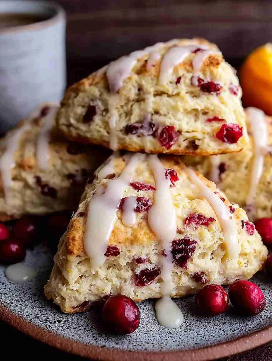Easy Cranberry Orange Scones Recipe Homemade Cranberry Orange Scones Guide Best Breakfast Scone Recipes How To Make Cranbe...