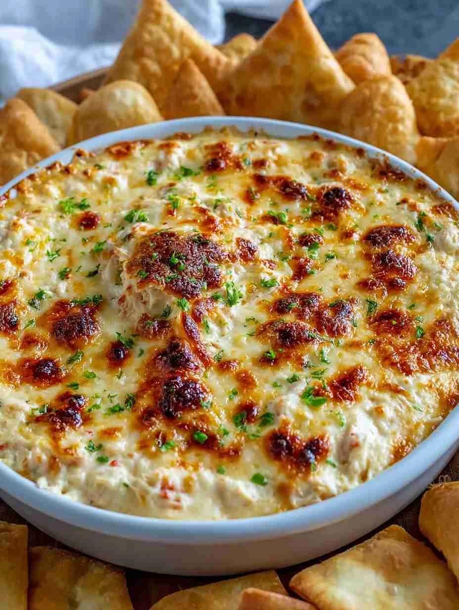 Easy Creamy Crab Rangoon Dip Recipe Baked Crab Rangoon Dip For Parties Best Crab Rangoon Dip With Cream Cheese How To Make...