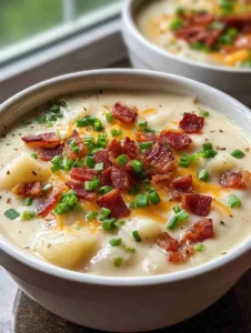 Rich Creamy Baked Potato Soup