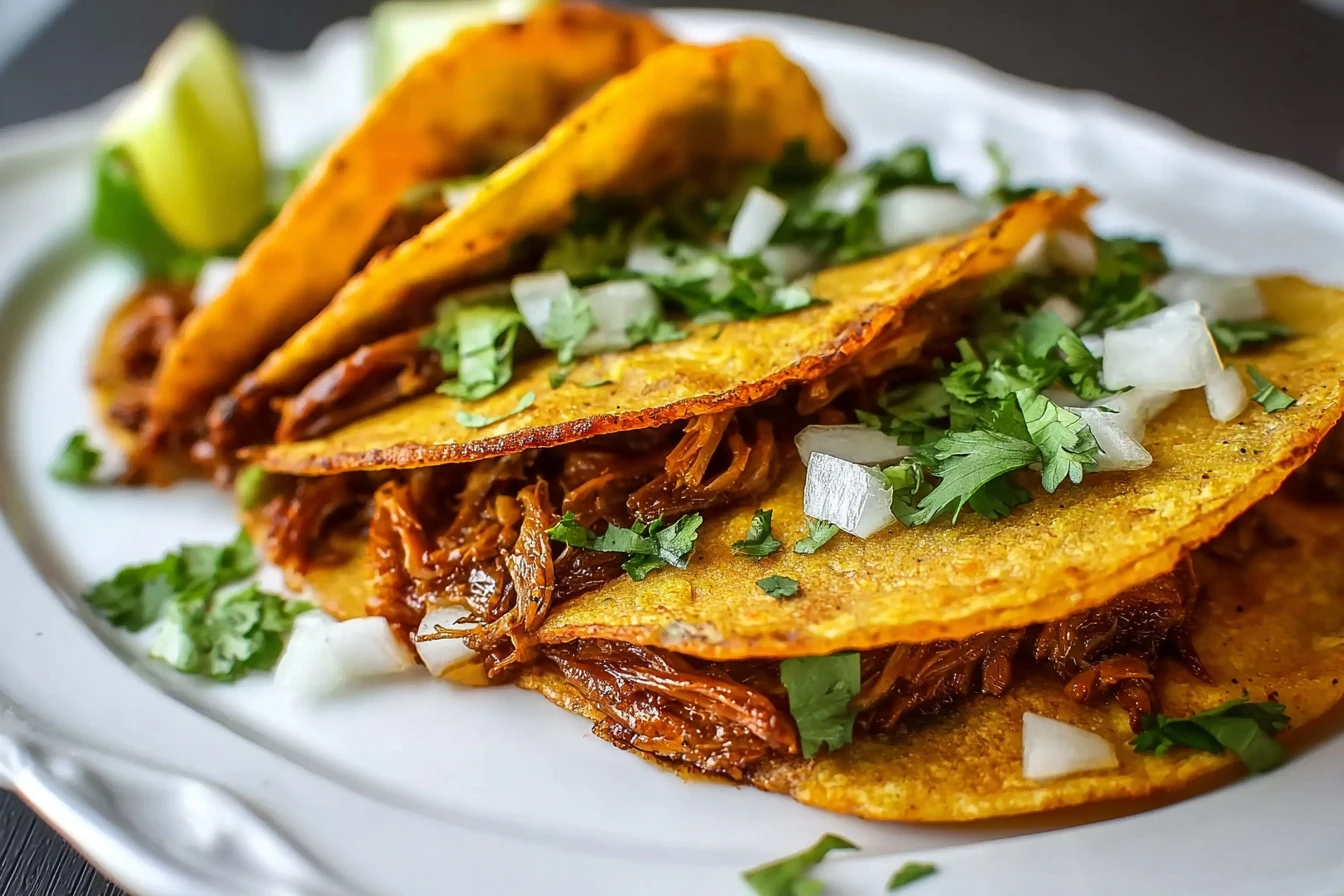 Crockpot birria tacos Recipe