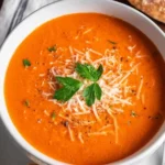 Slow Cooker Creamy Italian Sausage Tortellini Soup (Tomato Base)