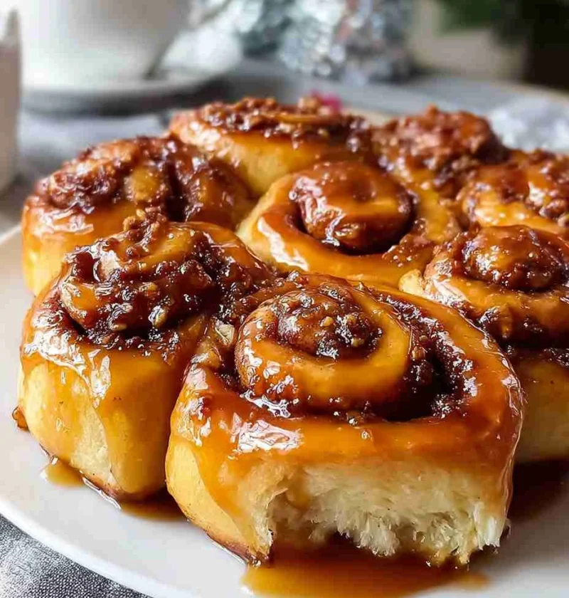 Easy Eggnog Cinnamon Rolls Recipe Homemade Eggnog Cinnamon Rolls Best Eggnog Cinnamon Roll Recipe Holiday Breakfast Eggnog...