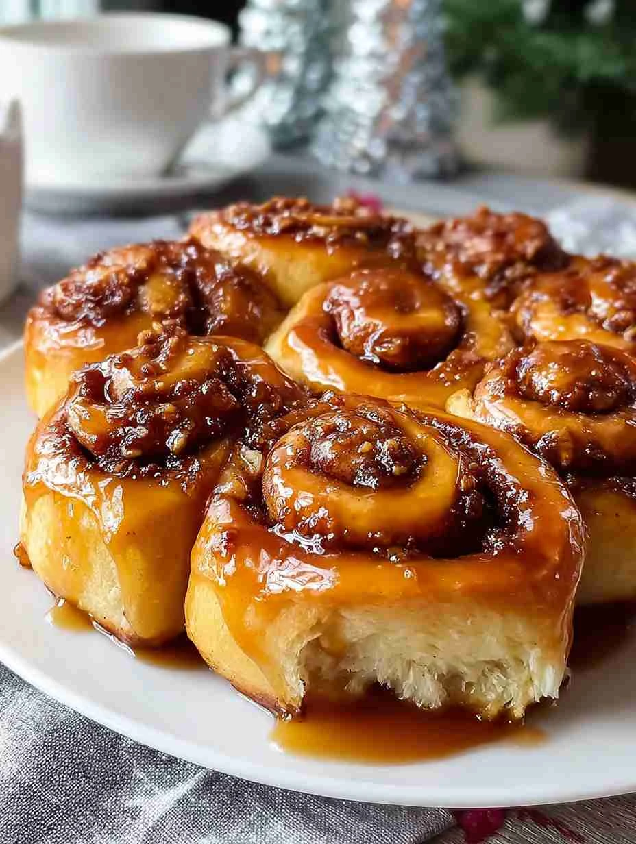 Eggnog Cinnamon Rolls – Easy Homemade Holiday Breakfast Recipe