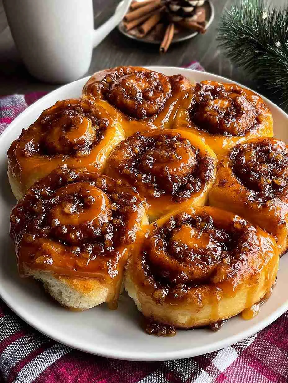 Easy Eggnog Cinnamon Rolls Recipe Homemade Eggnog Cinnamon Rolls Best Eggnog Cinnamon Roll Recipe Holiday Breakfast Eggnog...