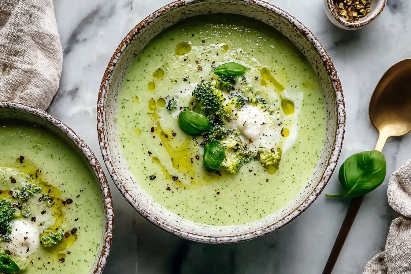 Homemade Broccoli Stilton Soup: Cozy Comfort in 40 Minutes