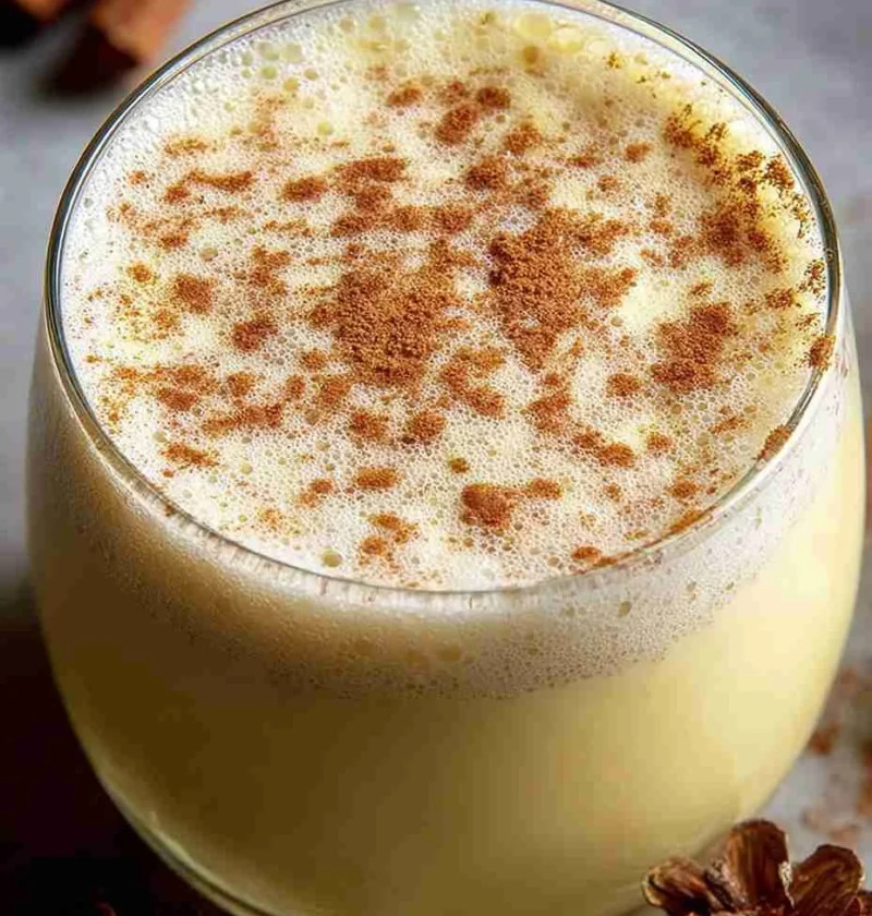 Easy Homemade Eggnog Recipe Non-alcoholic Eggnog Recipe Homemade Best Homemade Eggnog Recipe With Alcohol Traditional Eggn...
