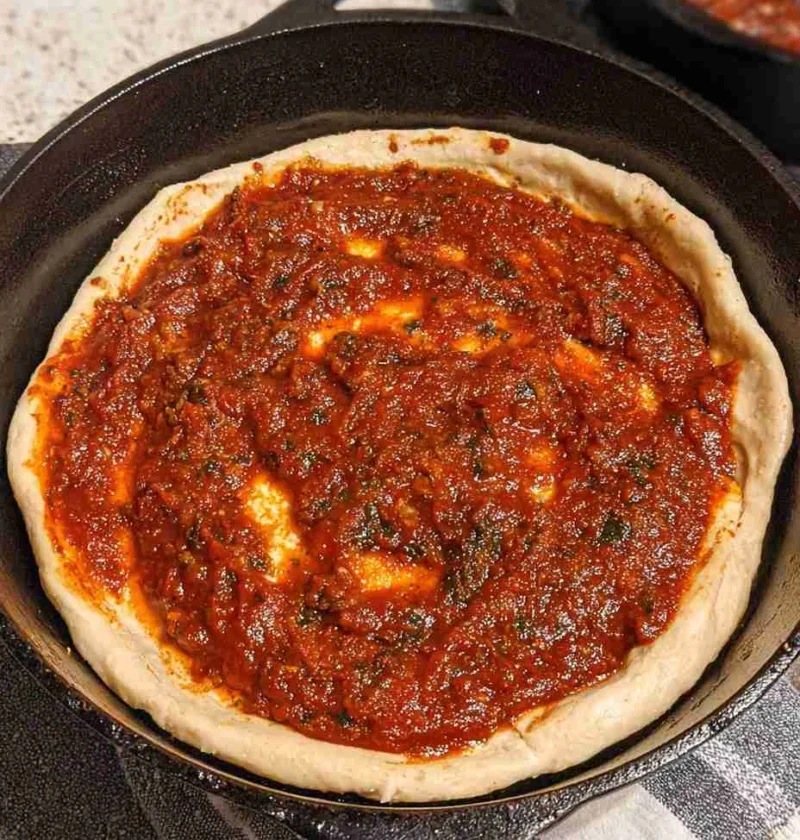 Easy Homemade Pizza Sauce Recipe Quick Pizza Sauce From Scratch Best Simple Pizza Sauce At Home Homemade Pizza Sauce With ...