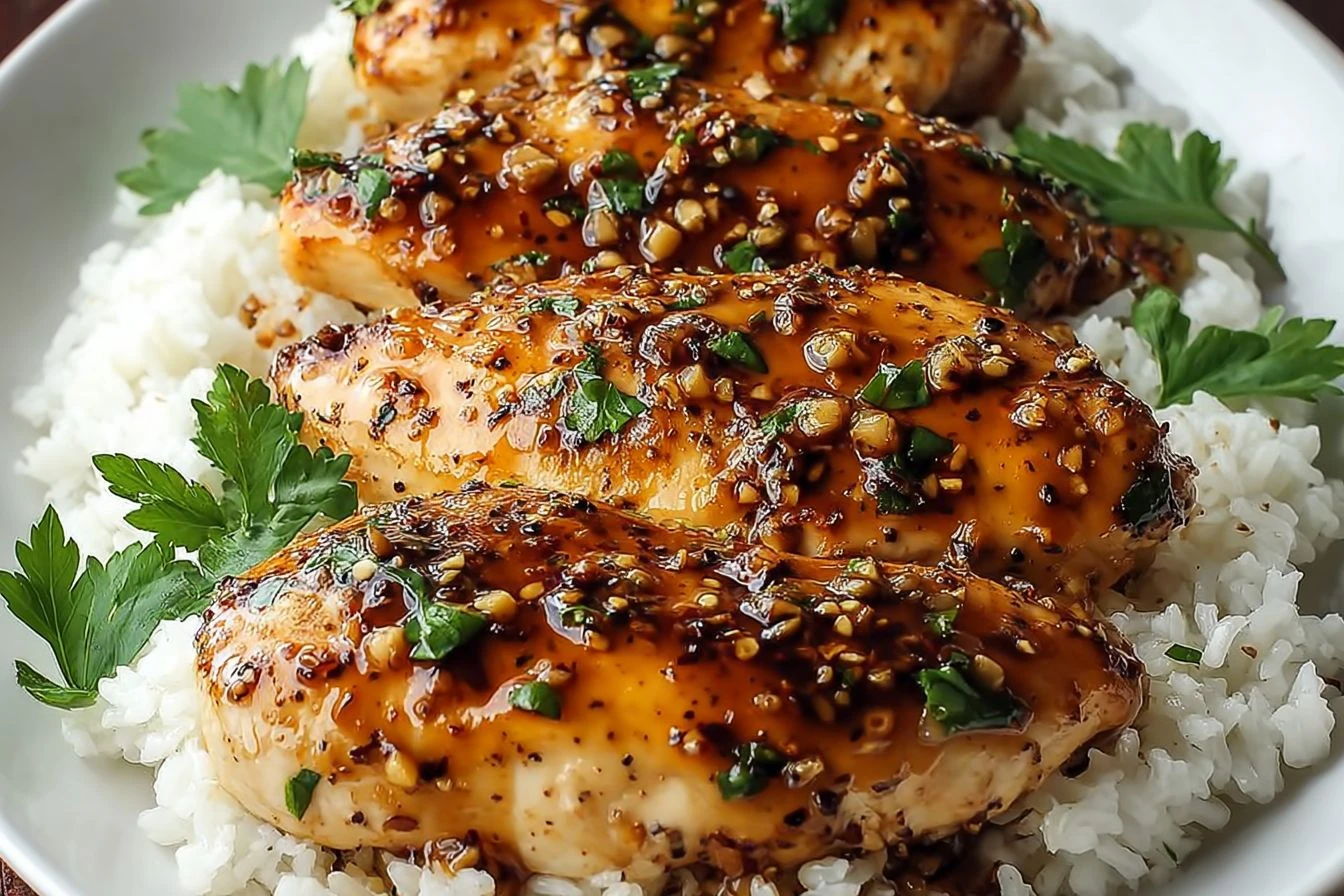 Sweet and Savory Honey Garlic Chicken Breasts Made Easy
