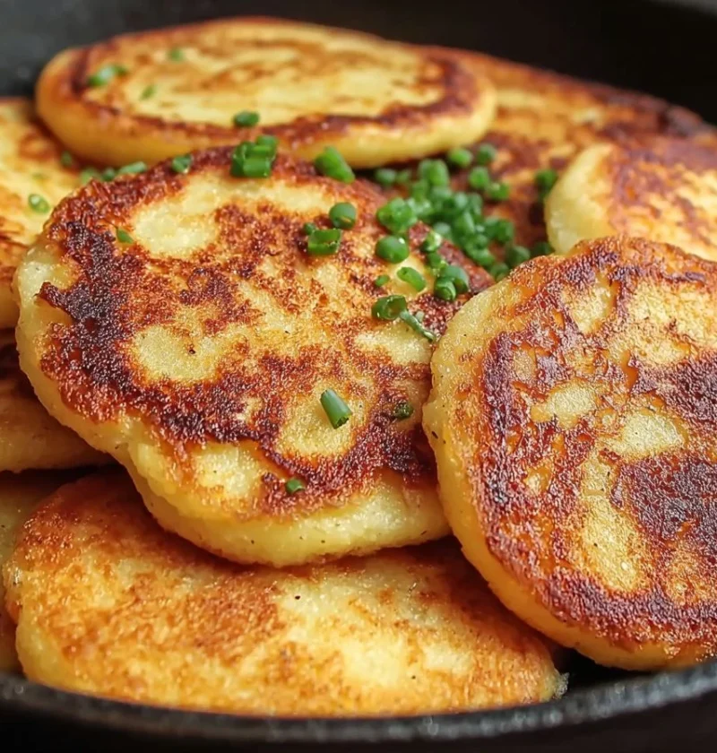 Easy Korean Potato Pancakes Recipe Quick Traditional Korean Pancakes How To Make Korean Potato Pancakes Fast Best 20-minut...