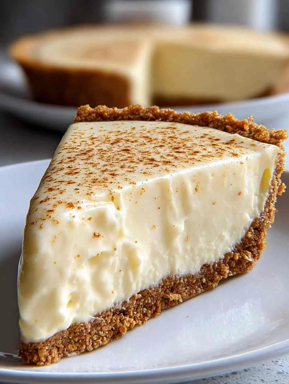 Easy No Bake Eggnog Pie Recipe No Bake Eggnog Pie Dessert Ideas Holiday Eggnog Pie Without Baking Simple Eggnog Pie Recipe...
