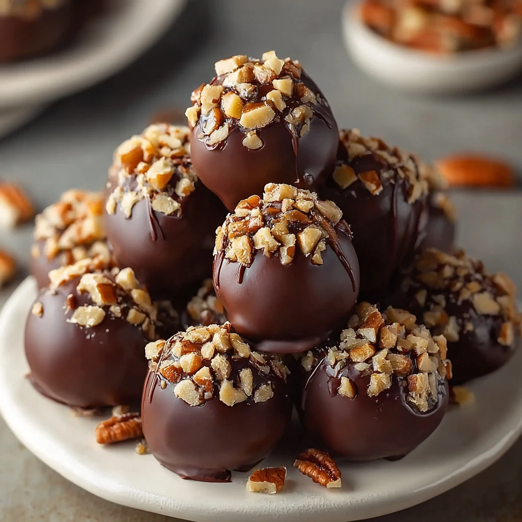 Easy No-Bake Pecan Pie Balls