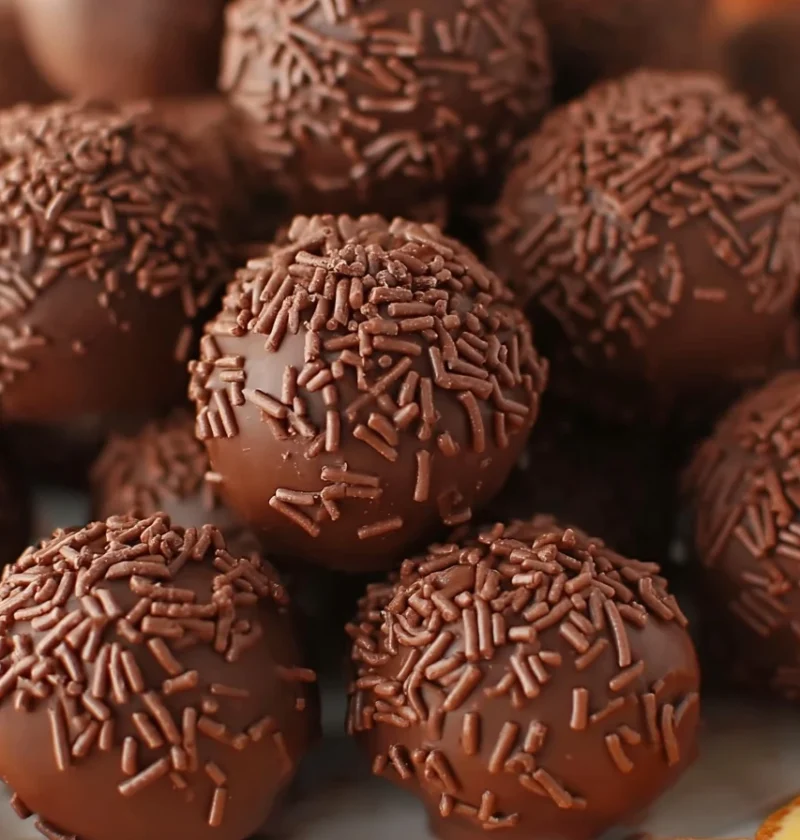 Easy Orange Chocolate Truffles Recipe Homemade Orange Chocolate Truffles Orange Infused Chocolate Truffles DIY Holiday Ora...