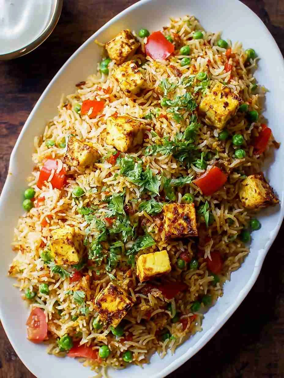 Easy Vegetarian Paneer Biryani Recipe for Cozy Nights In