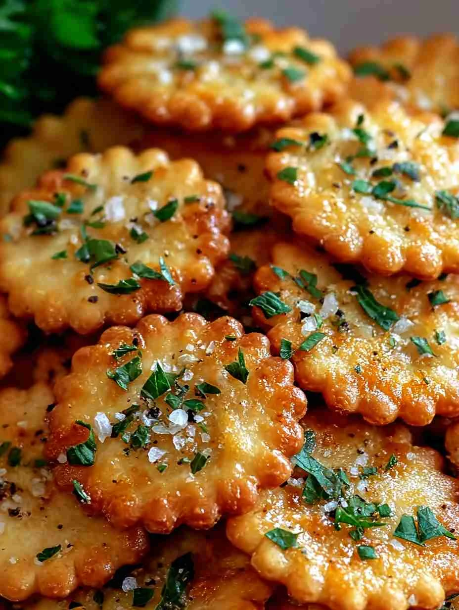 Easy Parmesan Garlic Ritz Bites Recipe How To Make Garlic Parmesan Ritz Snacks Best Parmesan Garlic Ritz Bites For Parties...