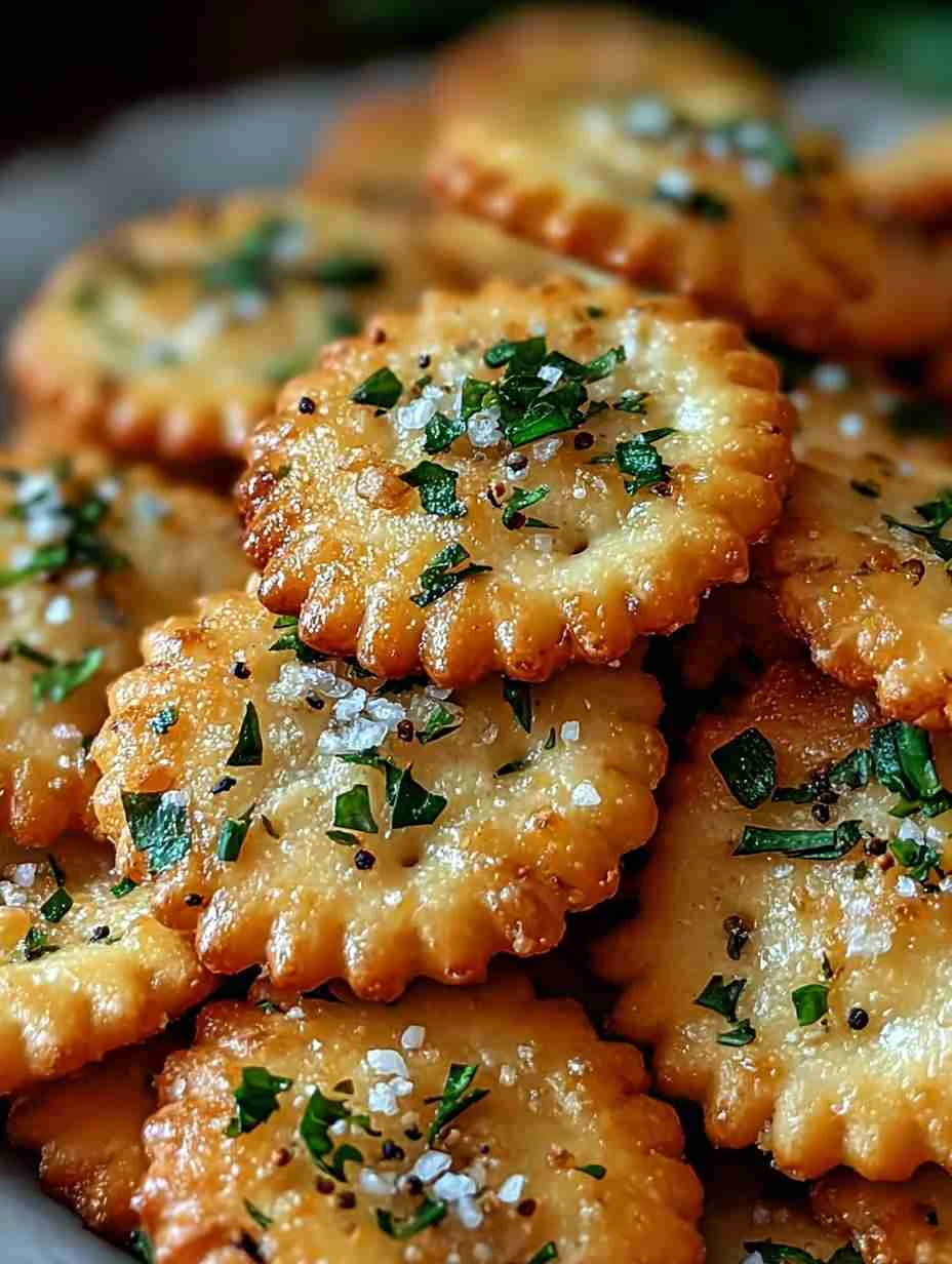 Easy Parmesan Garlic Ritz Bites Recipe How To Make Garlic Parmesan Ritz Snacks Best Parmesan Garlic Ritz Bites For Parties...