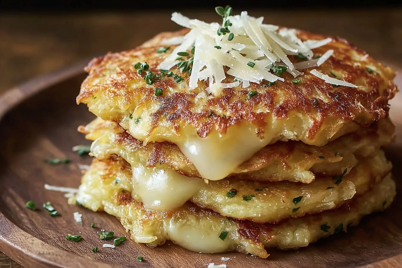 Potato and Onion Cheese Pancakes – A Delectable 30-Minute Delight