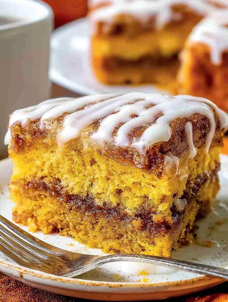 Easy Pumpkin Honey Bun Cake (Moist Fall Dessert Recipe Hack)