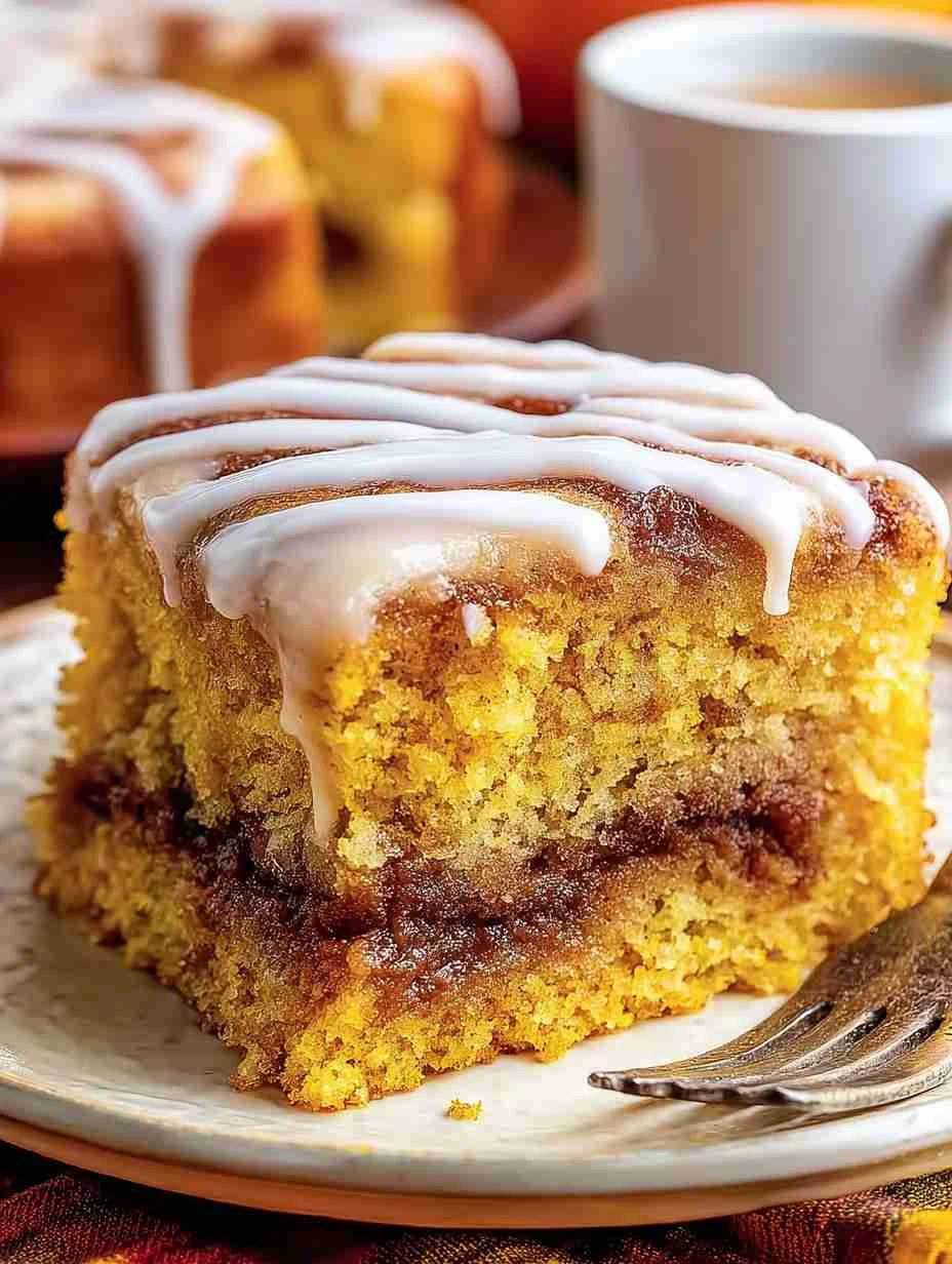 Easy Pumpkin Honey Bun Cake Recipe Moist Pumpkin Dessert Hack Fall Pumpkin Cake Recipe Easy Honey Bun Pumpkin Cake Tutoria...