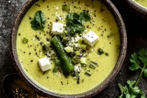 Savory Roasted Poblano Soup