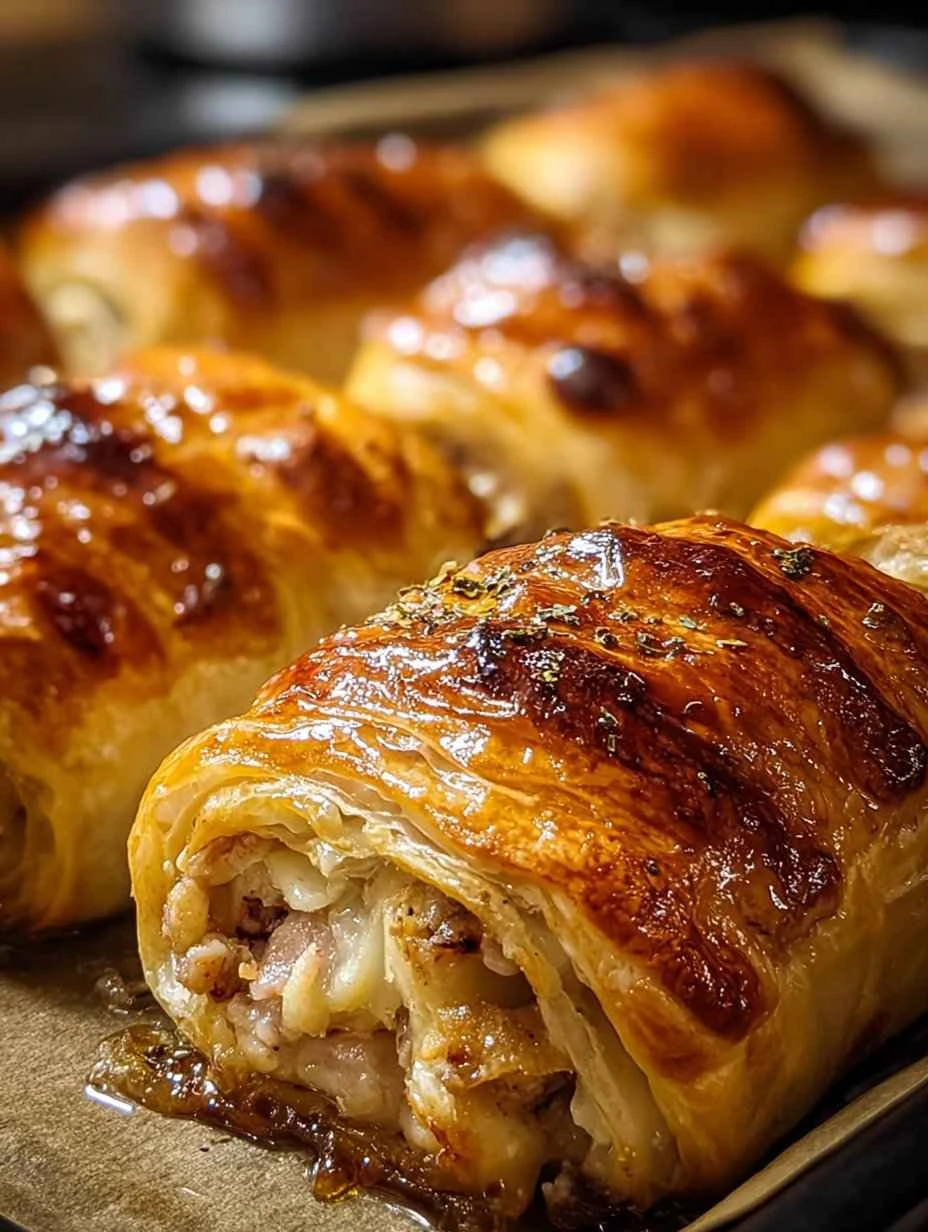 Easy Savory Stuffed Turkey Rolls Recipe Melt In Your Mouth Turkey Rolls Best Turkey Rolls For Dinner Homemade Savory Turke...