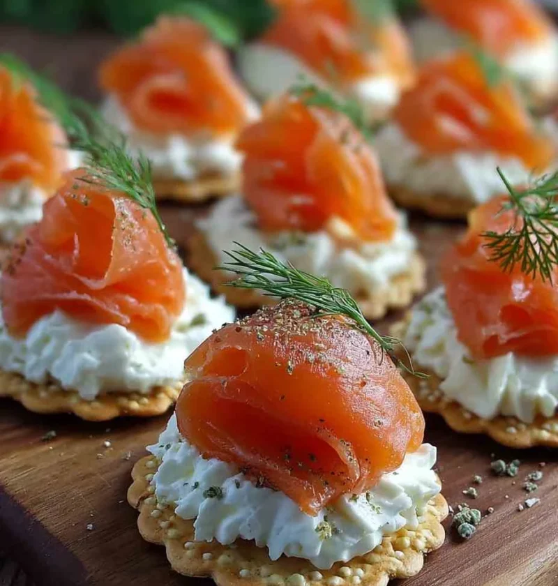 Easy Smoked Salmon Canapés Recipe Perfect Salmon Appetizer Ideas Quick Smoked Salmon Canapés Gourmet Salmon Canapés For...