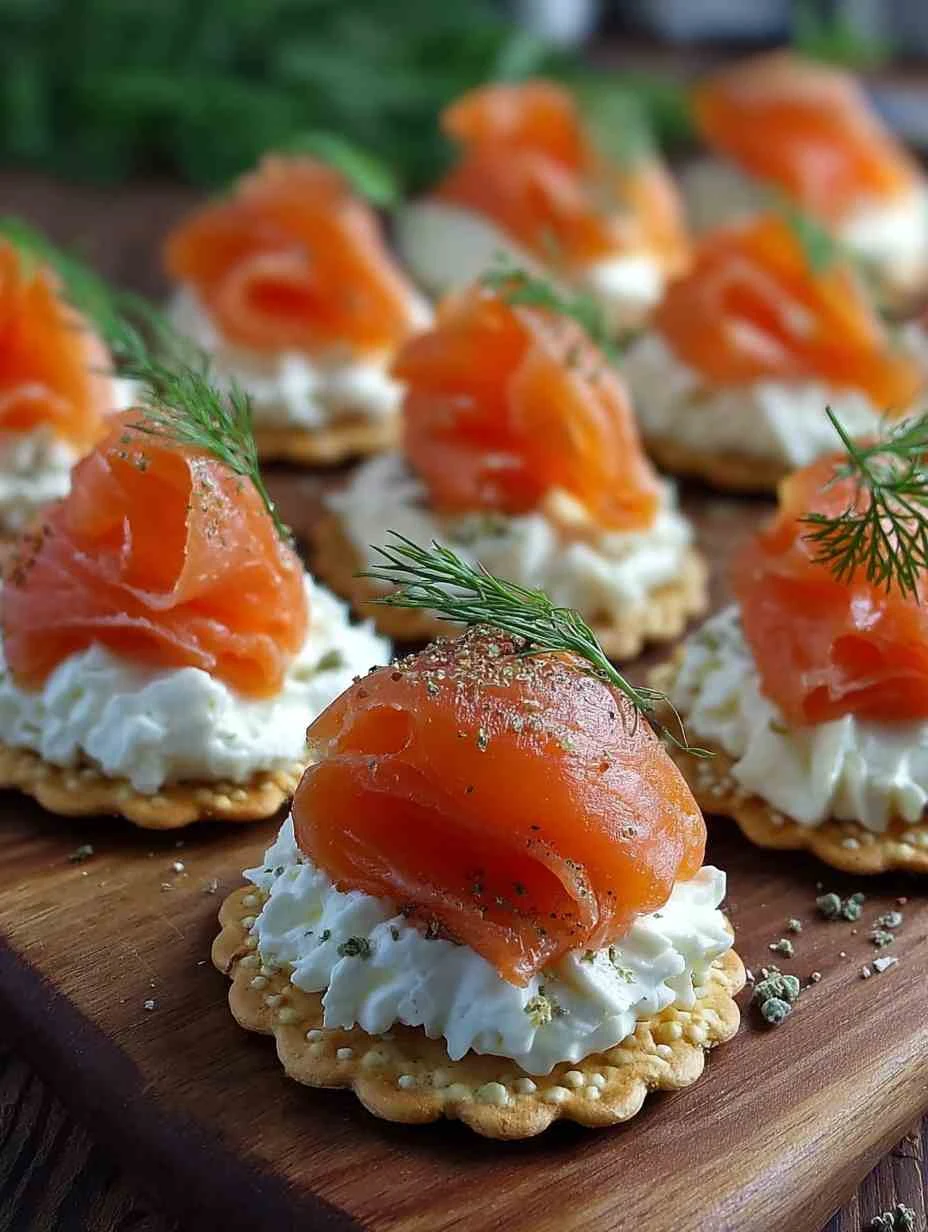 Perfect Smoked Salmon Canapés Recipe for Easy Party Appetizers