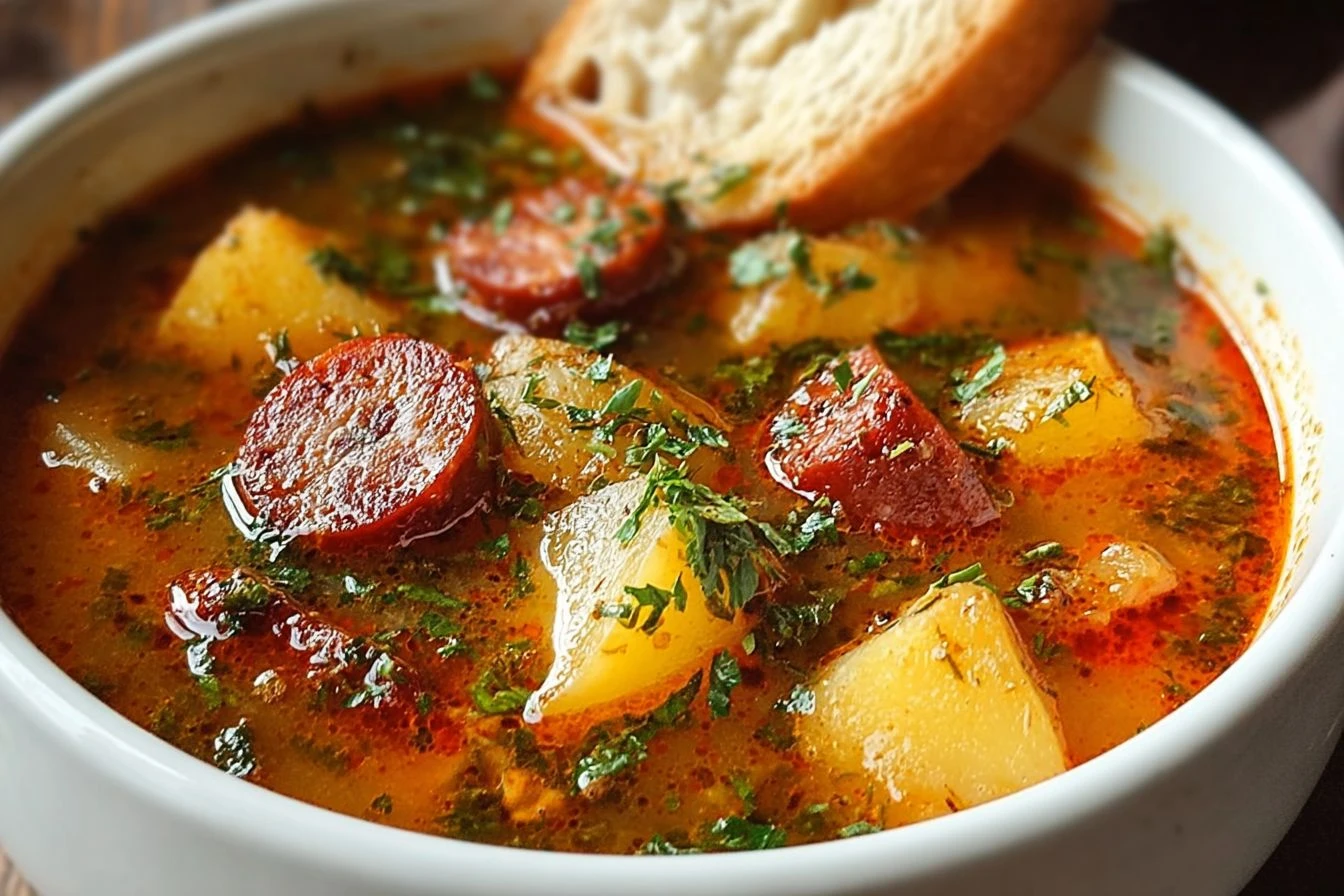 Cozy Spanish Potato Soup Chorizo: Hearty Comfort in Minutes