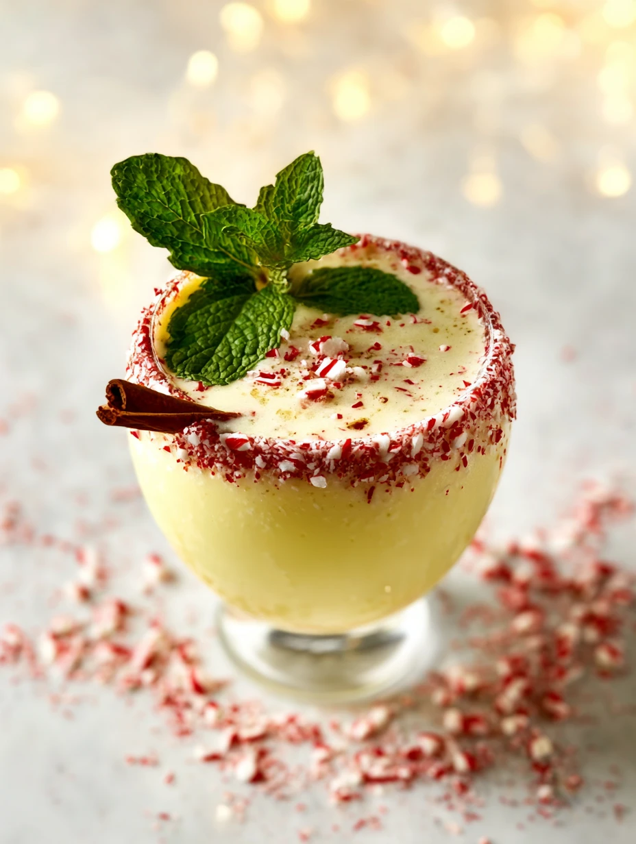 Eggnog Mojito