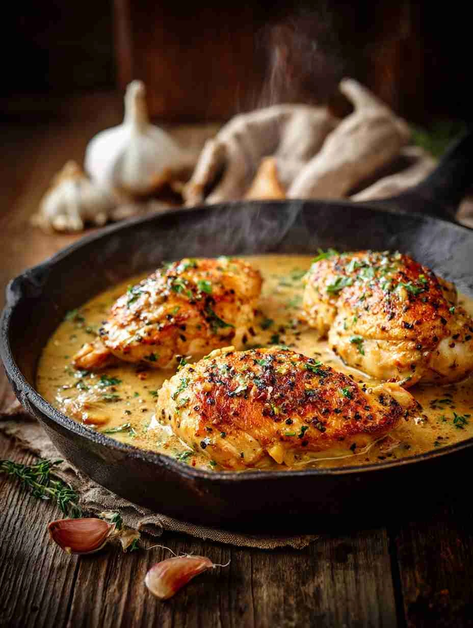 French Mustard Chicken Recipe Best French Mustard For Chicken How To Make French Mustard Chicken French Mustard Chicken Sl...