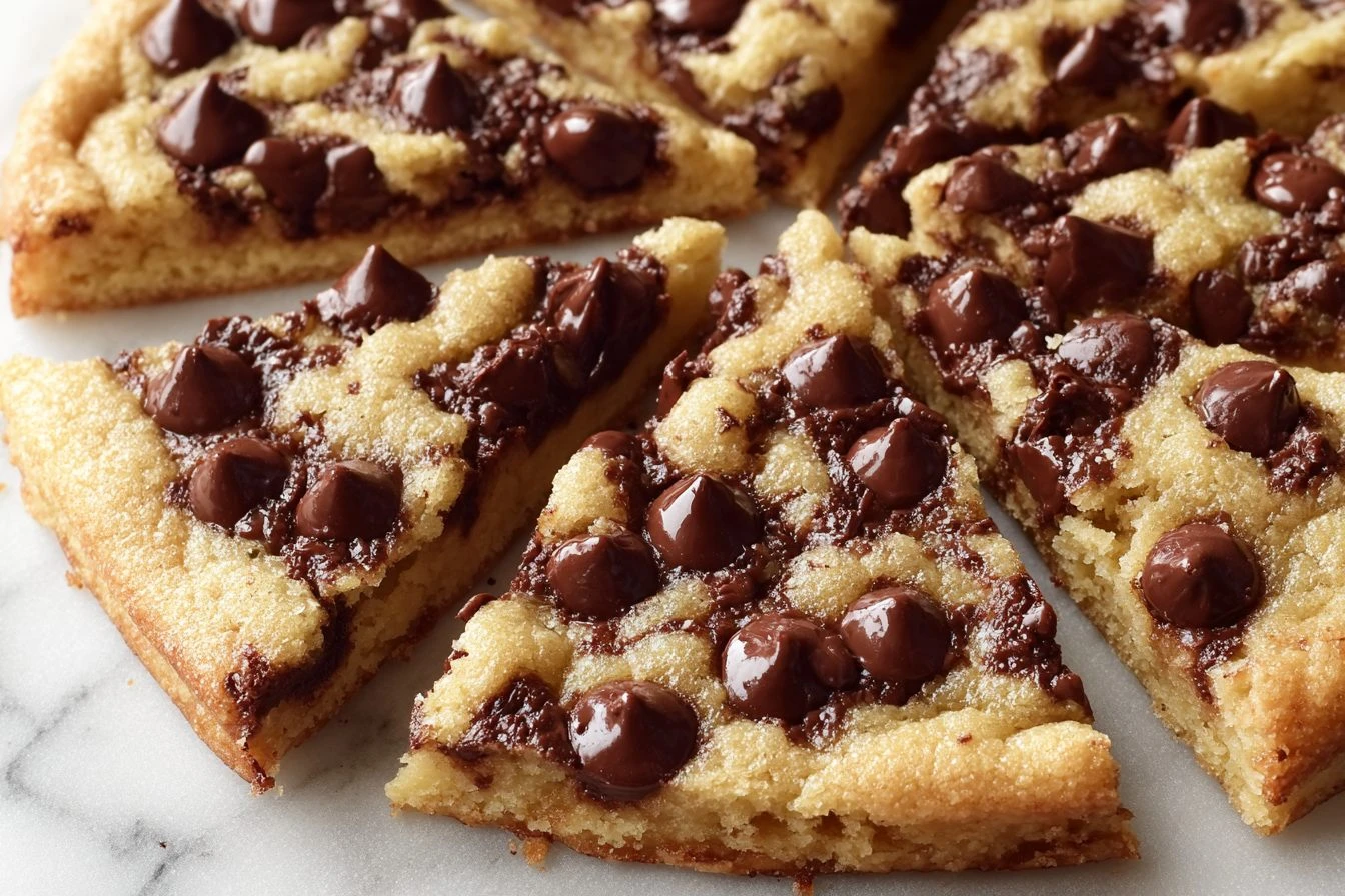 Gooey Chocolate Chip Cookie Pizza: Your New Sweet Craving!