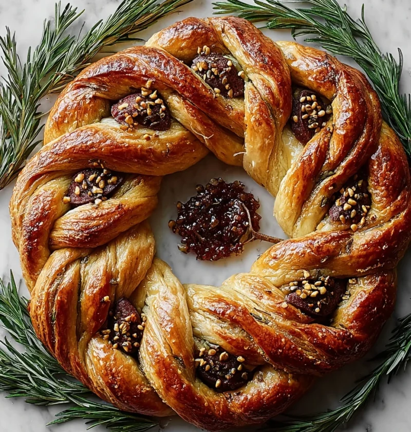 How To Make A Sausage Roll Wreath Sausage Roll Wreath Recipe Ideas Best Sausage For Sausage Roll Wreath Homemade Sausage R...